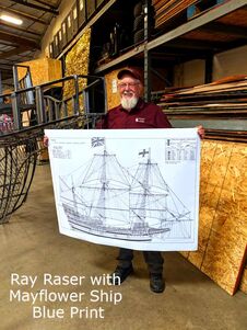 Mayflower plans with Ray Raser